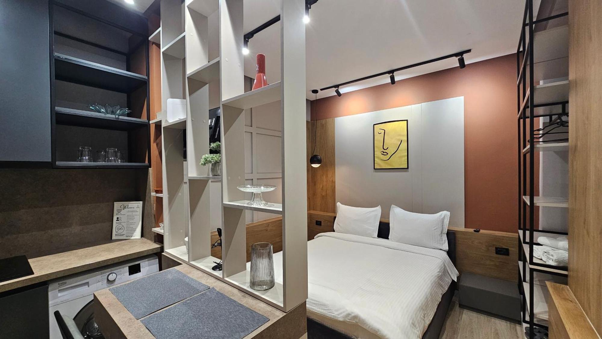 Tam Serviced Studio Apartments Next To Blloku Tirana Buitenkant foto